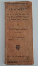 Nederlandsche Staatswetten. Boekje Stoomwet 1923, Boeken, Geschiedenis | Vaderland, Ophalen of Verzenden, Gelezen, Dr. L. Leijdesdorff
