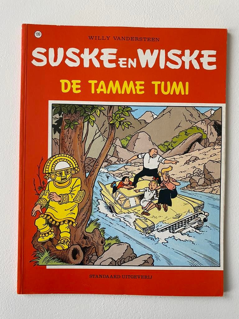 Suske en wiske 199 de tamme tumi eerste 1e 1ste druk, Eén stripboek, Ophalen of Verzenden, Zo goed als nieuw