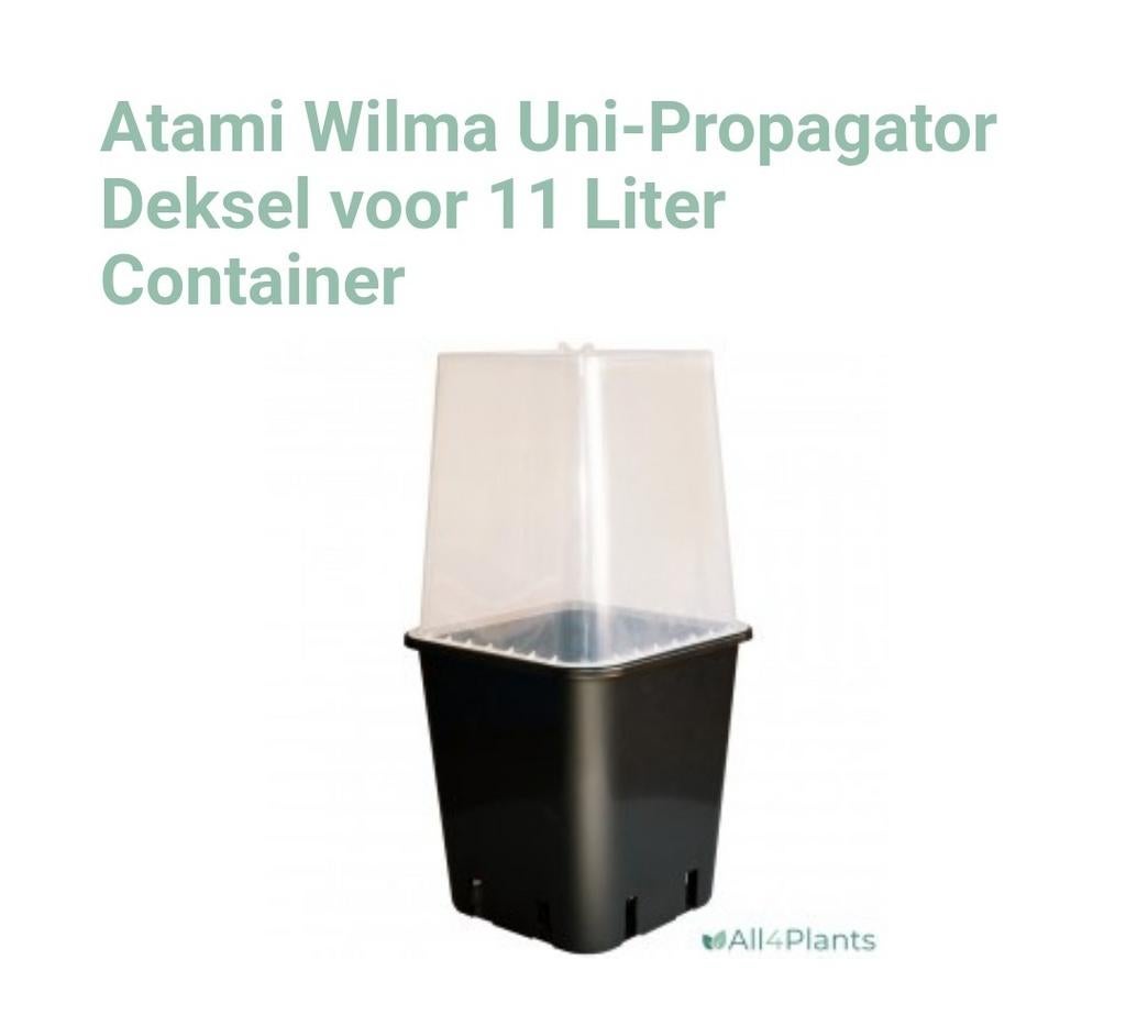 50x Atami Wilma Uni-Propagator Deksel 11 Liter, Tuin en Terras, Kweekspullen, Ophalen of Verzenden, Nieuw, Kweekbak
