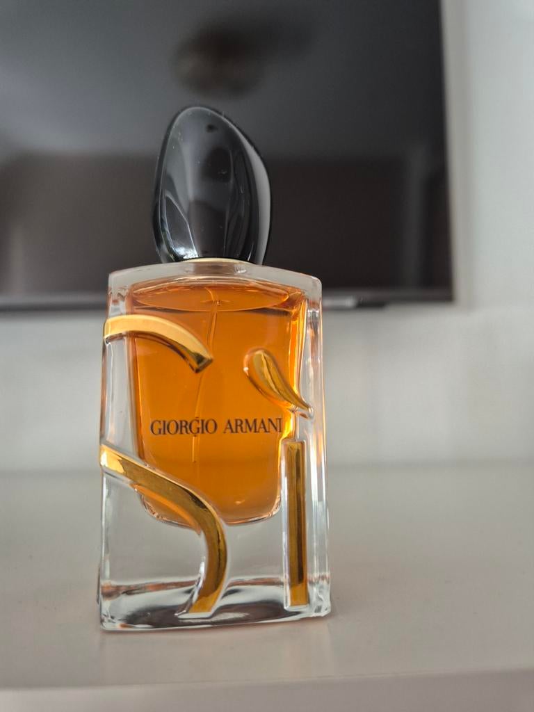 Armani si edp intense nieuw, Verzenden, Nieuw, Miniatuur
