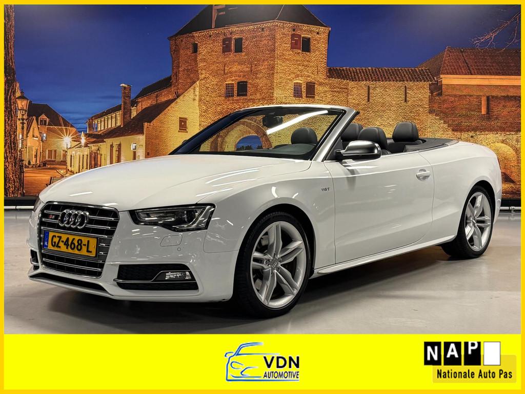Audi A5 Cabriolet 3.0 TFSI S5 Quattro Automaat B&O ACC Camer, Auto's, Audi, Automaat, Euro 5, Gebruikt, Zwart