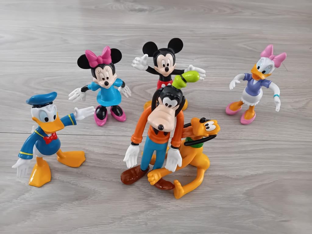 Disney popjes van rubber., Hobby en Vrije tijd, Ophalen of Verzenden, Abraham of Sarah
