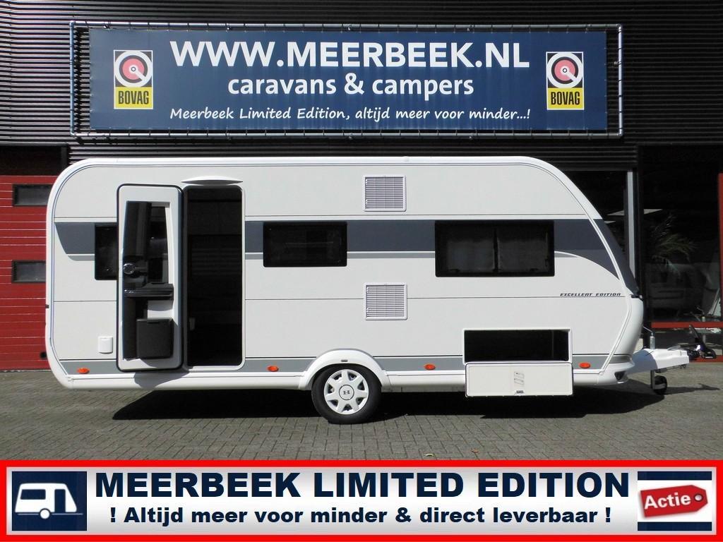 Hobby Excellent Edition 495 UL / 2026 / NIEUWSTE MODEL !, Caravans en Kamperen, Caravans, Schokbreker, Rondzit, Hobby, 5 tot 6 meter