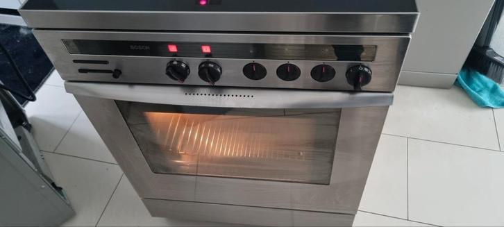 BOSCH Keramisch fornuis - Koken met gemak!, Witgoed en Apparatuur, Fornuizen, Gebruikt, Vrijstaand, Keramisch, 4 kookzones, 85 tot 90 cm