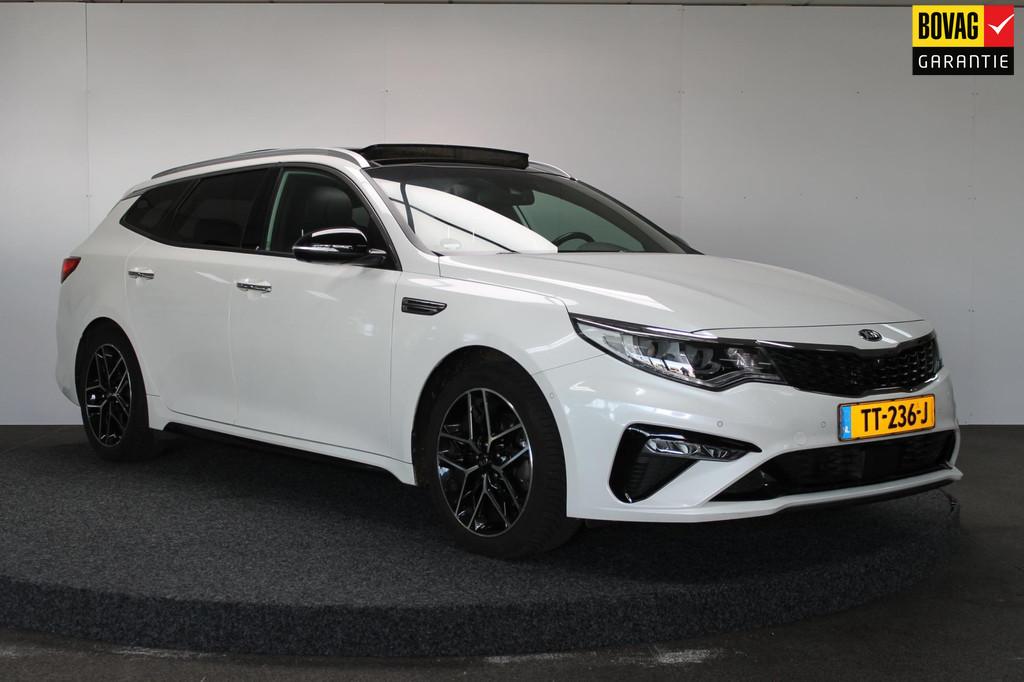 Kia Optima Sportswagon 1.6 T-GDI GT-Line|Rijklaar prijs|Pano, Auto's, Kia, 12 maanden, 15 km/l, Gebruikt, 4 cilinders
