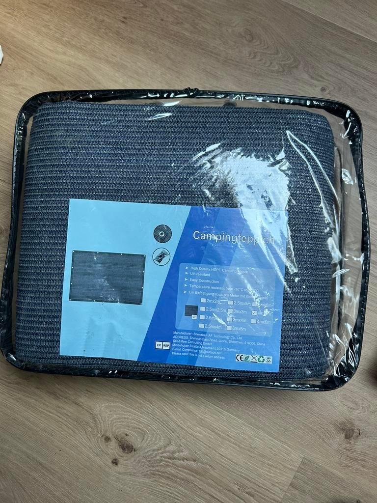 Campingtapijt 4 bij 3 meter, Ophalen