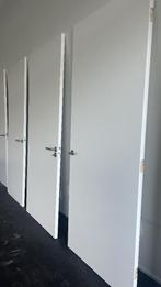 Witte deuren 230cm hoog, Doe-het-zelf en Verbouw, Deuren en Horren, Ophalen, Gebruikt, 80 tot 100 cm, 215 cm of meer