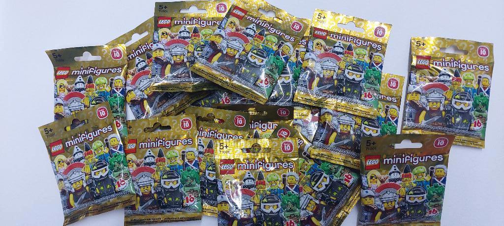 Lego Minifigures Serie 10 - 1 Zakje - 71001 Nieuw, Ophalen of Verzenden, Nieuw, Complete set, Lego