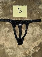 Nieuwe Open Lak String voor Hem of Haar - Maat S, Kleding | Dames, Verzenden, Zwart, String