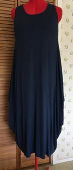 Made in Italy navy (donkerblauw) jersey jurk maat ca.44/46, Blauw, Maat 46/48 (XL) of groter, Ophalen of Verzenden, Gedragen