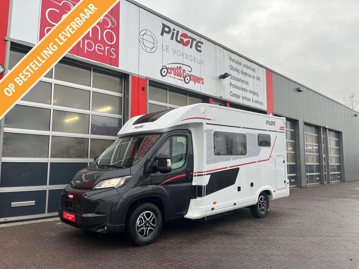 Pilote P620D, Centraal hefbed, Half-Integraal, 2026, Caravans en Kamperen, Campers, Bedrijf, tot en met 4, Half-integraal, Pilote