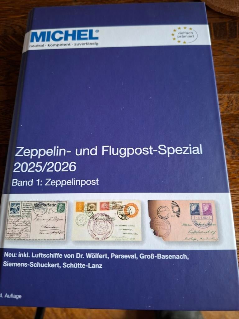 Michel Zeppelin- und Flugpost-Spezialkatalog 2025/2026, Verzenden, Nieuw, Michel, Catalogus