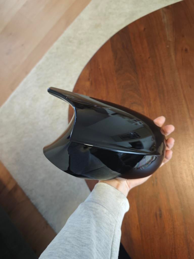 Spiegelkap voor BMW E90 E91 E92 E93 M3 Stijl Zwart, Auto-onderdelen, Spiegels, Ophalen of Verzenden, Nieuw, BMW