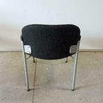 Ahrend 320 vergaderstoel nieuwe stof grijze poten, Ophalen, Gebruikt, Vijf, Zes of meer stoelen, Stof