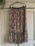 Prachtige fijn gebloemde maxi- ROK Geisha Mt XL 44-46, Kleding | Dames, Ophalen, Zwart, Maat 46/48 (XL) of groter, Zo goed als nieuw