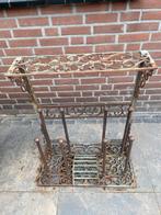 Antieke Gietijzeren klompenrek, Ophalen of Verzenden, Gebruikt