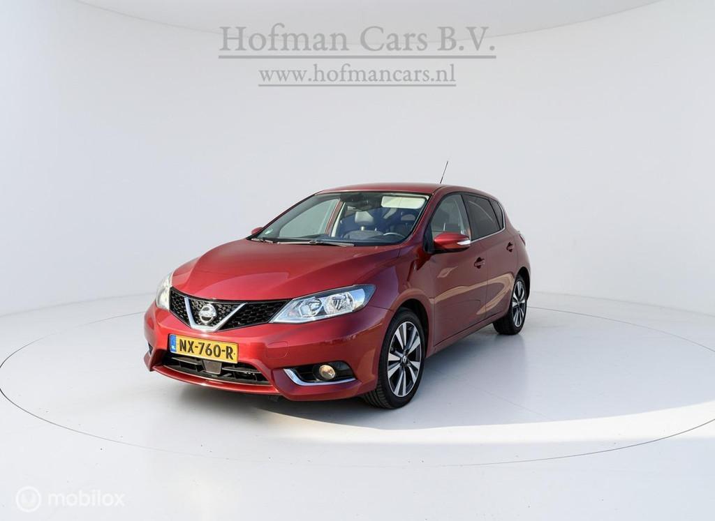 Nissan Pulsar 1.2 DIG-T N-Connecta Camera Trekhaak, Auto's, Nissan, Voorwielaandrijving, Stof, Gebruikt, 4 cilinders