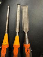 13 Bahco houtbeitels met wetsteen, Ophalen of Verzenden, Gebruikt