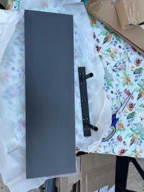 boekenplank/planchet antraciet, Ophalen, Nieuw