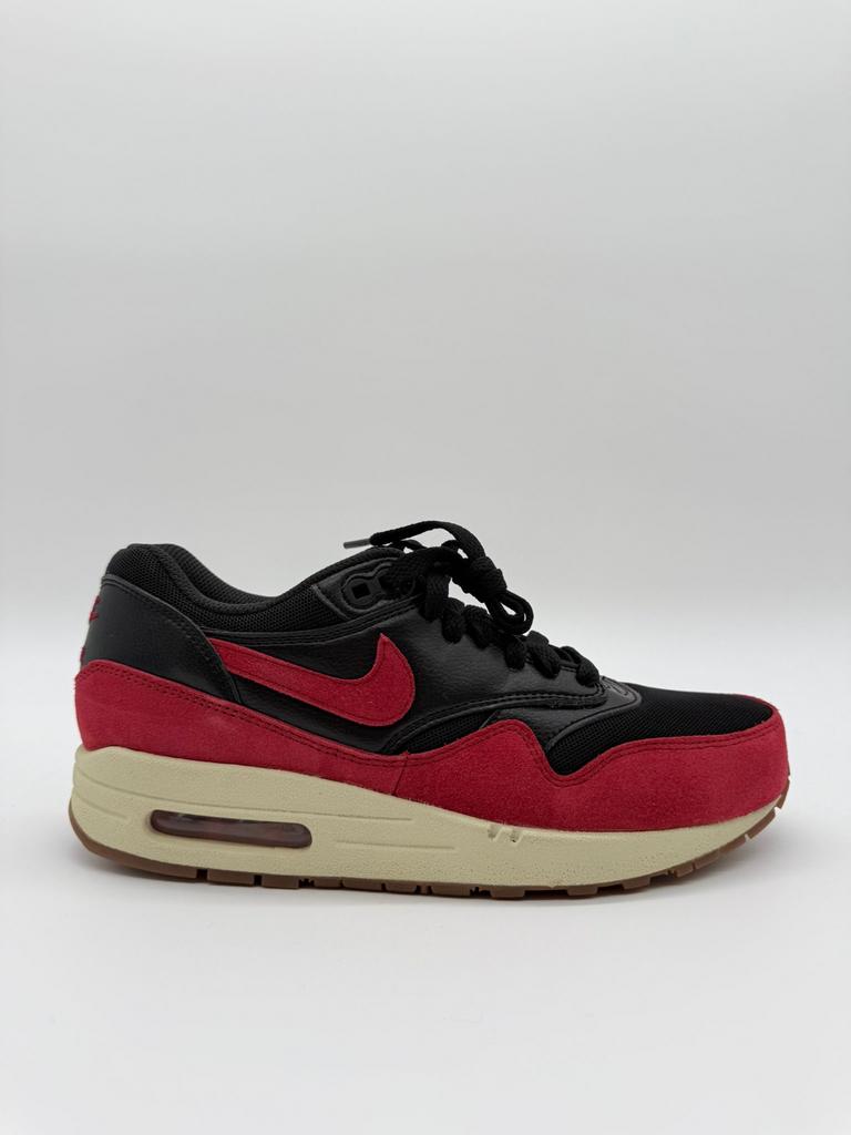 Nike Air Max 1 Red Black Sail - Maat 39 - Nieuw (DS), ., Zwart, Nieuw, Ophalen of Verzenden