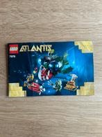 Lego Atlantis 7978 Angler-aanval, Ophalen of Verzenden, Zo goed als nieuw, Complete set, Lego