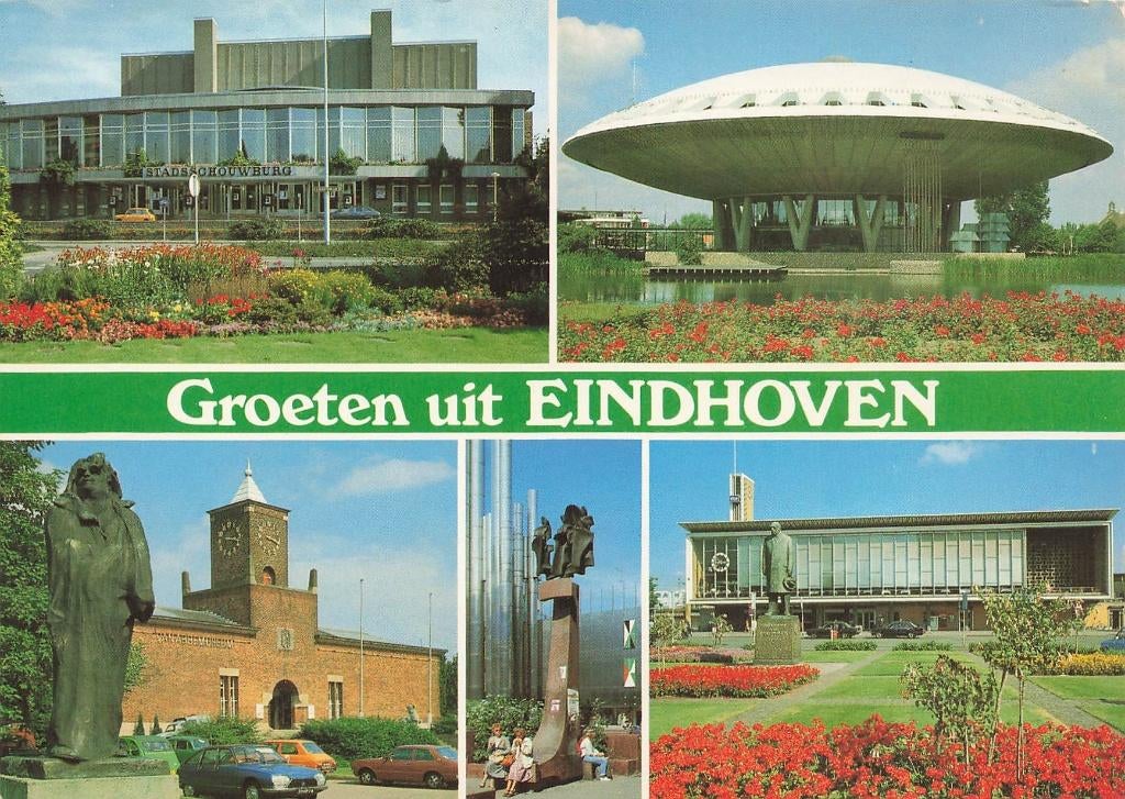 Groeten uit Eindhoven, Ophalen of Verzenden, 1980 tot heden, Gelopen, Noord-Brabant