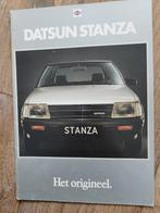 Datsun Stanza brochure 1980, Ophalen of Verzenden, Zo goed als nieuw, Datsun