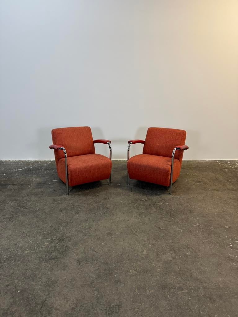 Leolux Scylla fauteuil (1 vd 2 over), Huis en Inrichting, Ophalen, Zo goed als nieuw, 75 tot 100 cm, Minder dan 150 cm