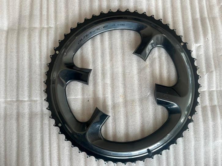 Shimano Dura Ace kettingblad R9100 54t 11 speed, Fietsen en Brommers, Fietsonderdelen, Zo goed als nieuw, Crankstel of Pedalen