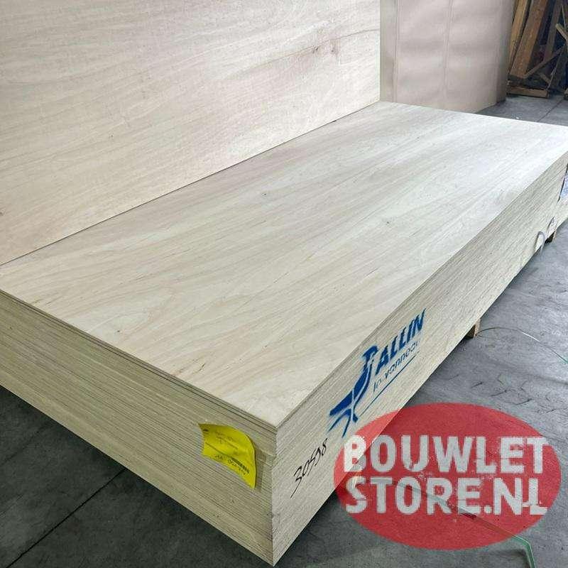 Multiplex 15 mm | Multiplex populieren B/BB Interieur plaat, Doe-het-zelf en Verbouw, Platen en Panelen, Niet ingevuld, Multiplex