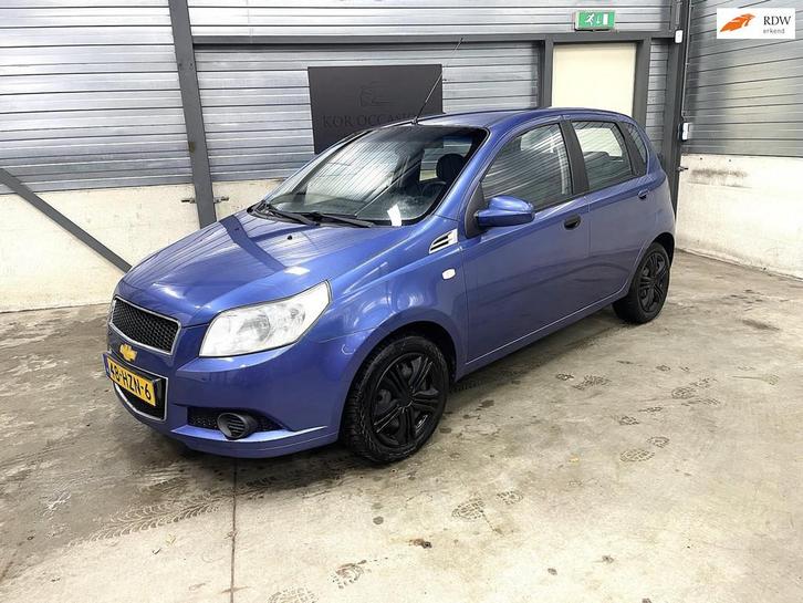 Chevrolet Aveo 1.2 16V LS airco trekhaak nieuwe koppeling, Auto's, Chevrolet, Bedrijf, Te koop, Aveo, ABS, Airbags, Airconditioning