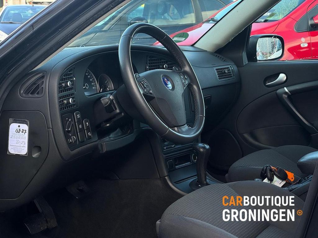 Saab 9-5 2.0t Griffin | AUTOMAAT | NIEUWE APK | CLIMA | STOE, Auto's, Saab, 4 cilinders, 150 pk, 1505 kg, Zwart