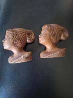 2 kleinere bustes van de gebroeders Paridon, jaren 50/60, Ophalen of Verzenden