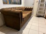2 chesterfield banken, Ophalen of Verzenden, Zo goed als nieuw, Rechthoekig, 125 cm of meer