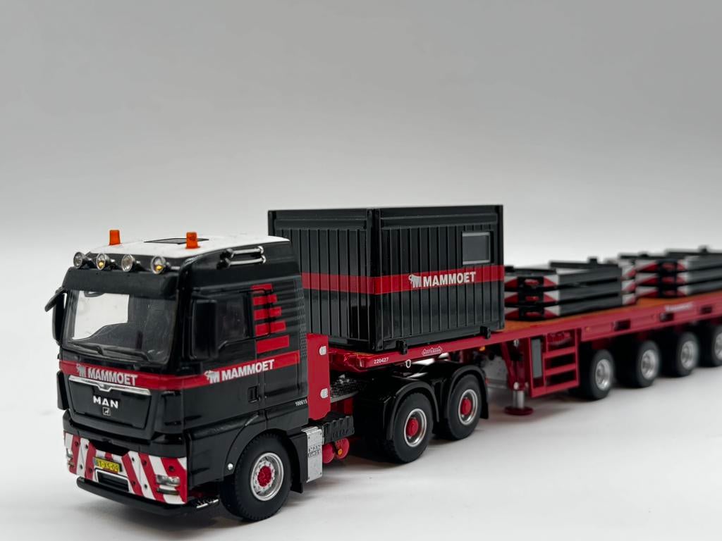WSI MAN TGX + NOOTEBOOM ballasttrailer + lading MAMMOET, ., Nieuw, Ophalen of Verzenden, .