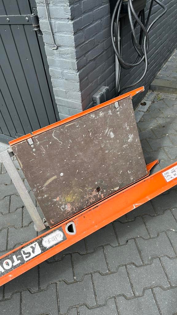 Rijplaten voor aanhanger, Ophalen, Gebruikt