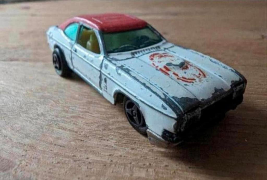Majorette Ford Capri – modelauto jaren ’70, Ophalen of Verzenden, Gebruikt, Auto
