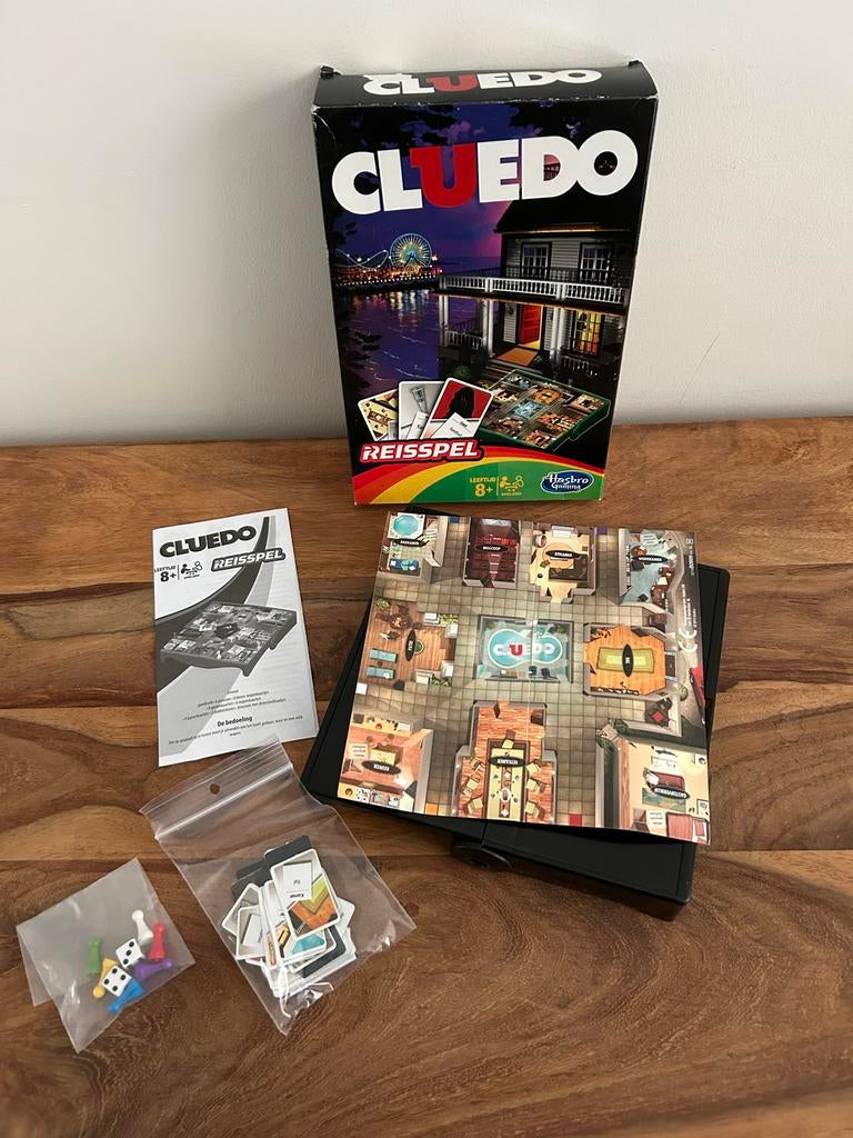 Cluedo Reisspel, nieuw!!, Hobby en Vrije tijd, Gezelschapsspellen | Bordspellen, Nieuw, Een of twee spelers, Drie of vier spelers