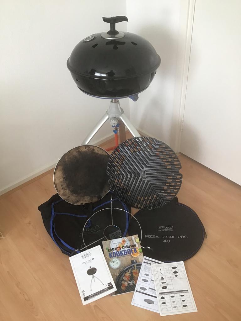 Cadac Grillogas met accessoires, Ophalen, Gebruikt