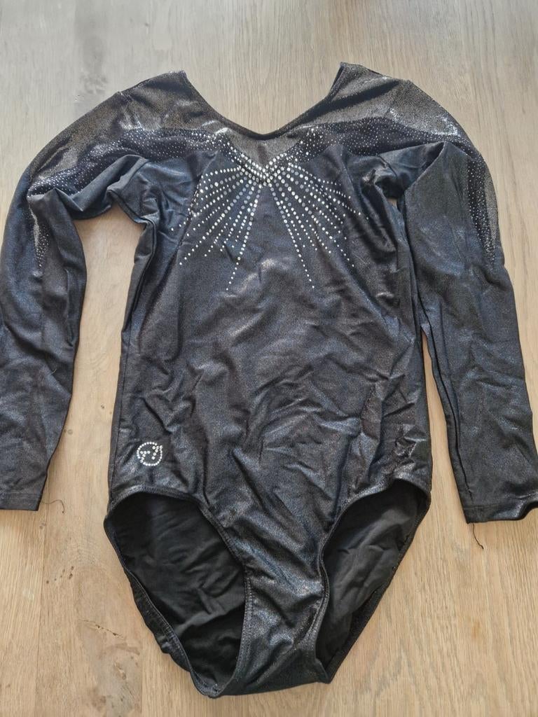 Turnpakje maat s, Sport en Fitness, Turnen, Zwart, Maat 36 t/m 42, Ophalen of Verzenden, Zo goed als nieuw