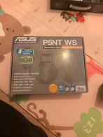 ASUS P5NT WS Moederbord Socket 775 met accessoires, Ophalen of Verzenden, Zo goed als nieuw, Intel, DDR2
