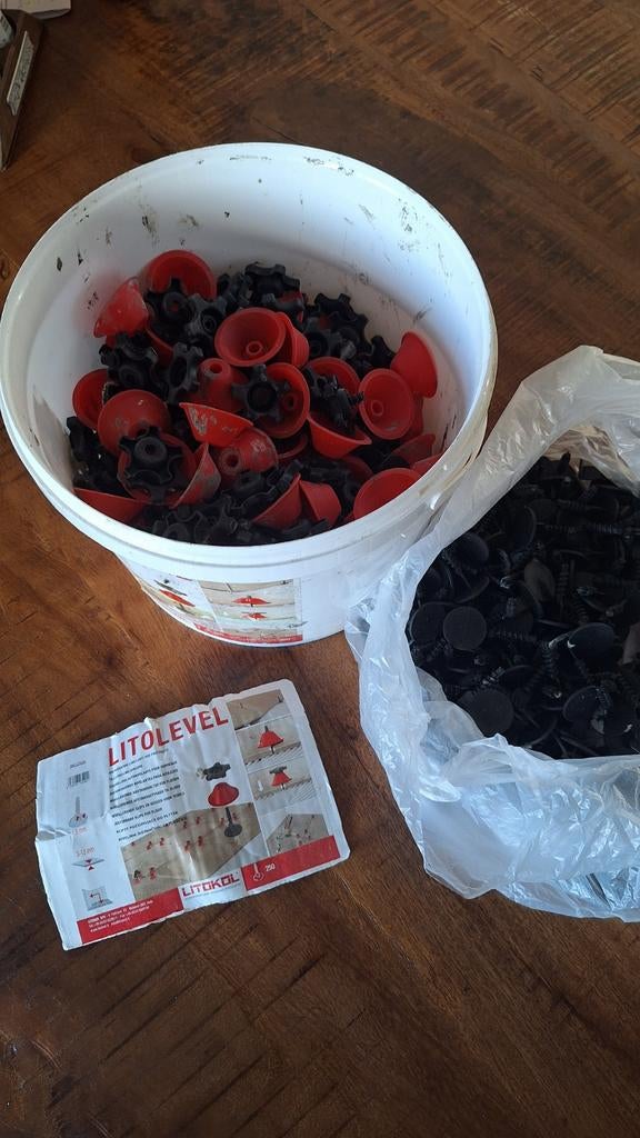 Litolevel tegel levelling systeem, Ophalen of Verzenden, Overige materialen, Minder dan 5 m², Minder dan 20 cm