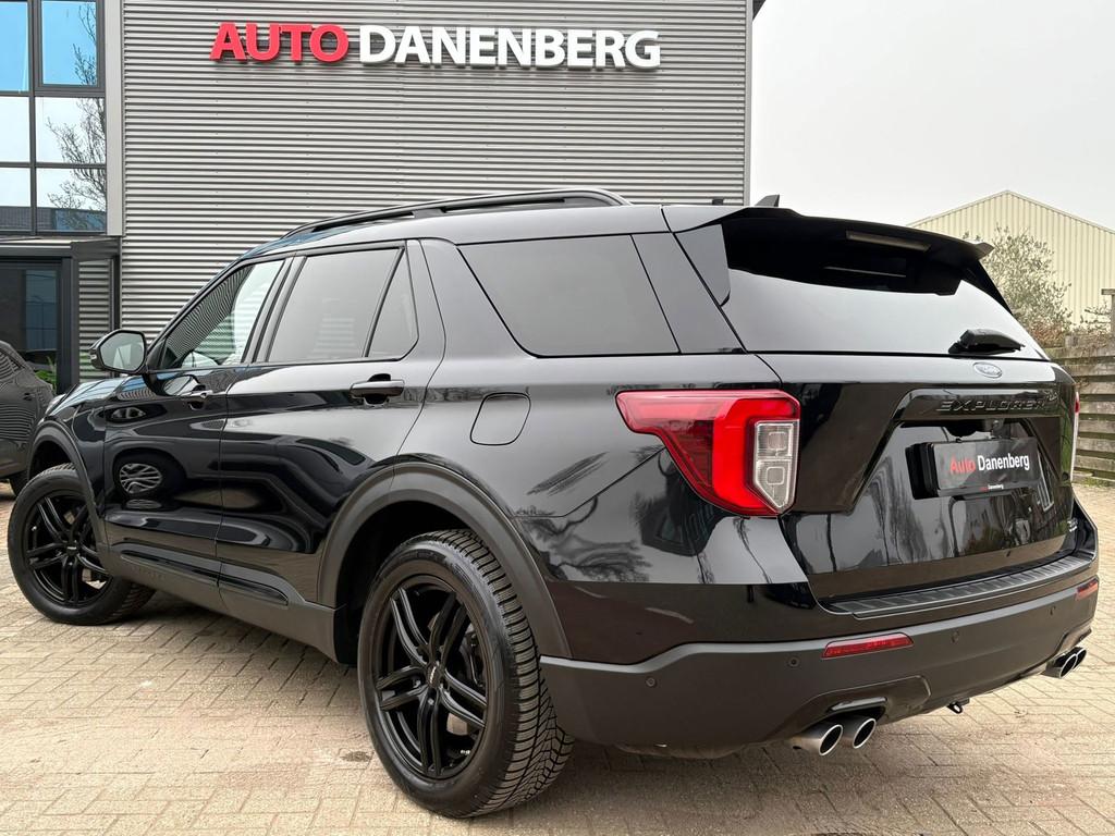 Ford EXPLORER 3.0 V6 EcoBoost PHEV ST-Line BLACK-FUL-OPTIES, Auto's, Ford, Automaat, 2441 kg, Zwart, 2956 cc