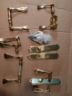 Partij Deur klinken Deur Beslag, Ophalen, Zo goed als nieuw, Koper of Messing, Klink of Kruk