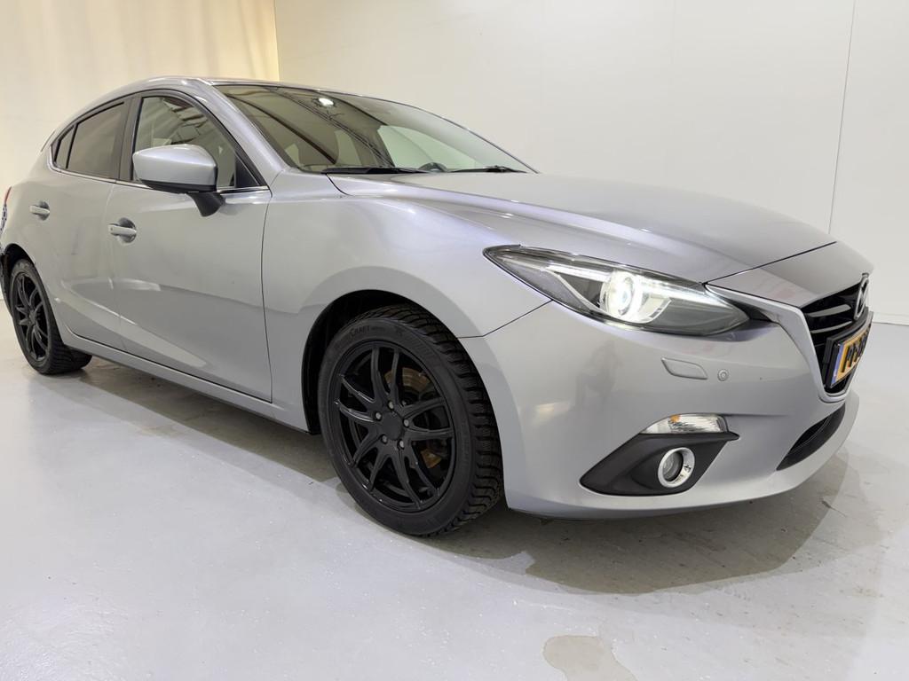 Mazda 3 HB 2.0 SkyActiv-G 120 GT-M (bj 2013), Auto diversen, Schadeauto's, 1998 cc, Handgeschakeld, Mazda, Zilver of Grijs