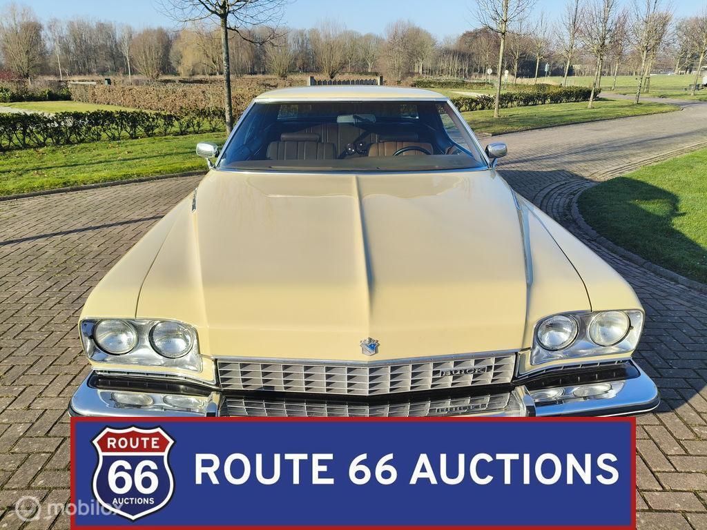 Buick Electra 225 Coupe | 1973 | Route 66 Auctions, Auto's, Oldtimers, Overige carrosserieën, Zwart, Bedrijf, Handgeschakeld