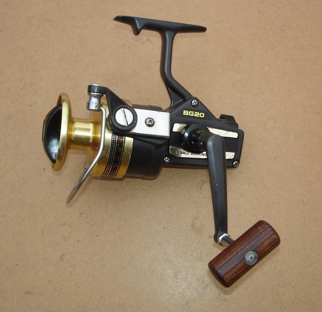 vintage molen Daiwa BG 20, Ophalen of Verzenden, Gebruikt, Molen