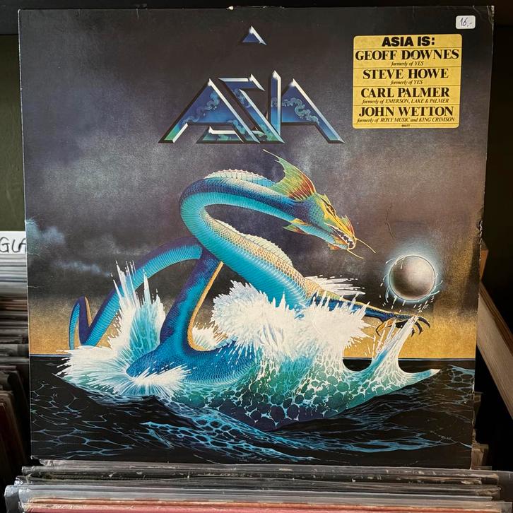 Asia - Asia (Vinyl LP) Progressive Rock, Cd's en Dvd's, Vinyl | Rock, Gebruikt, Progressive, 12 inch, Ophalen of Verzenden