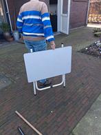 Handige opvouwbare tafel - ideaal voor binnen en buiten, Huis en Inrichting, Tafels | Eettafels, Ophalen, Gebruikt, 50 tot 100 cm