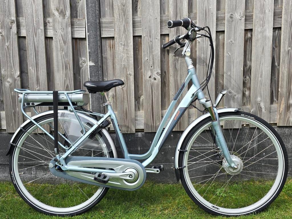 Amslod Carlton SE 50cm Dames E-Bike Elektrischefiets, Fietsen en Brommers, Versnellingen, Zo goed als nieuw, 50 tot 53 cm, Schijfrem